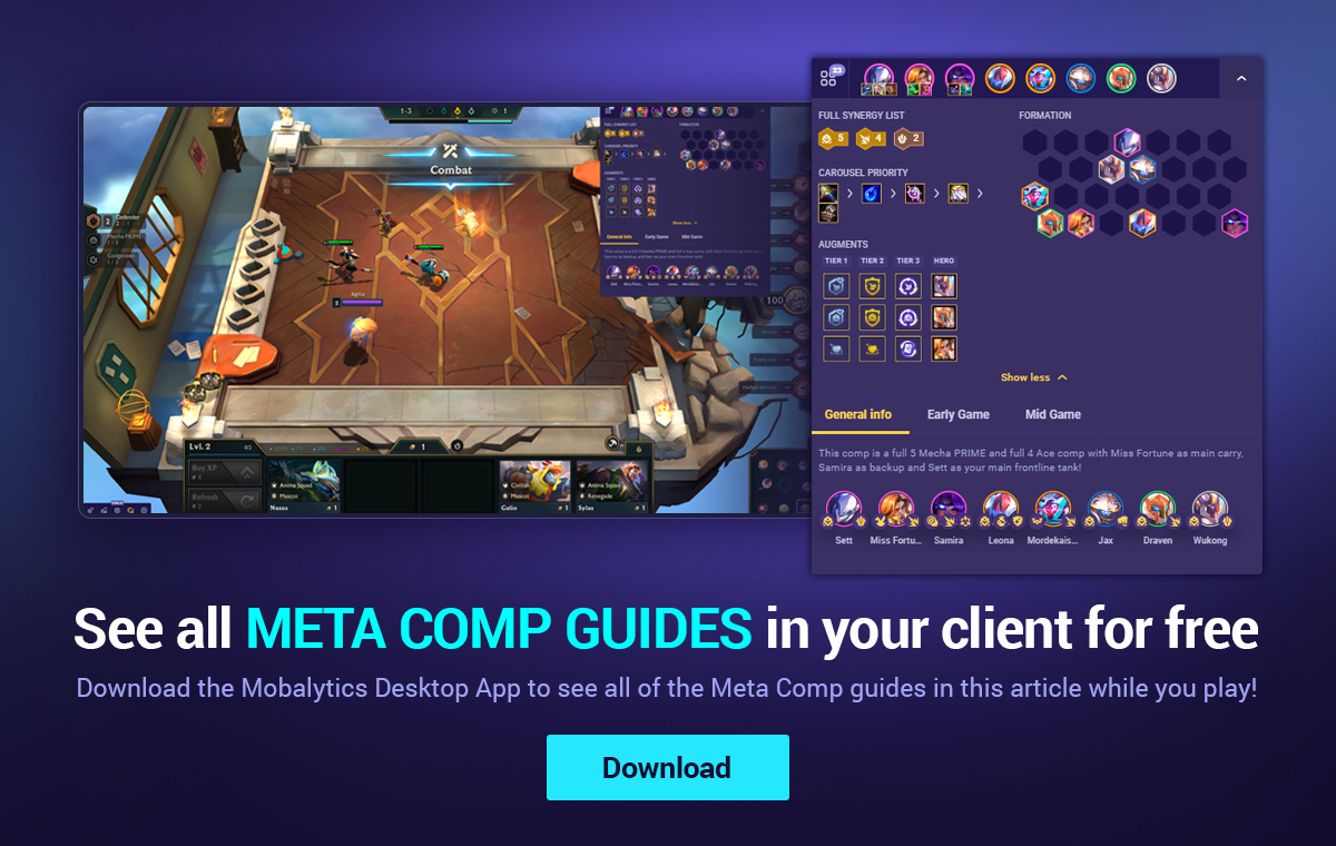 TFT meta team composition guides