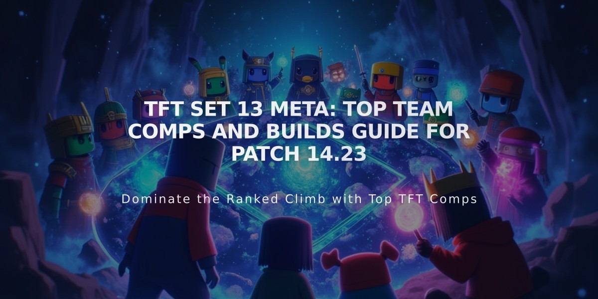 TFT Set 13 Meta: Top Team Comps and Builds Guide for Patch 14.23