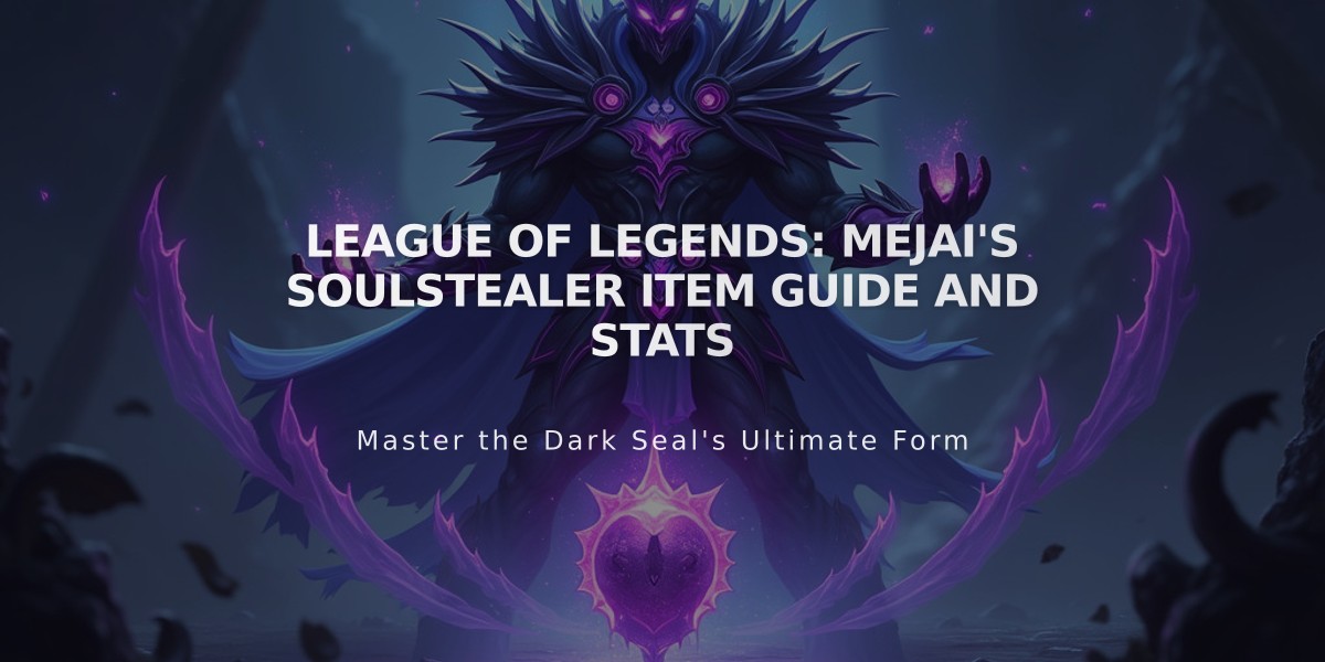 League of Legends: Mejai's Soulstealer Item Guide and Stats