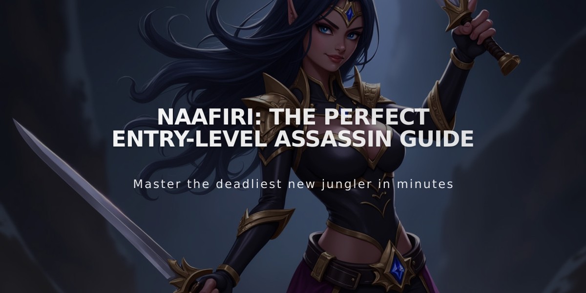 Naafiri: The Perfect Entry-Level Assassin Guide