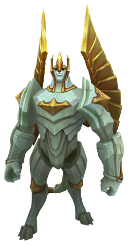 3D render of Galio character