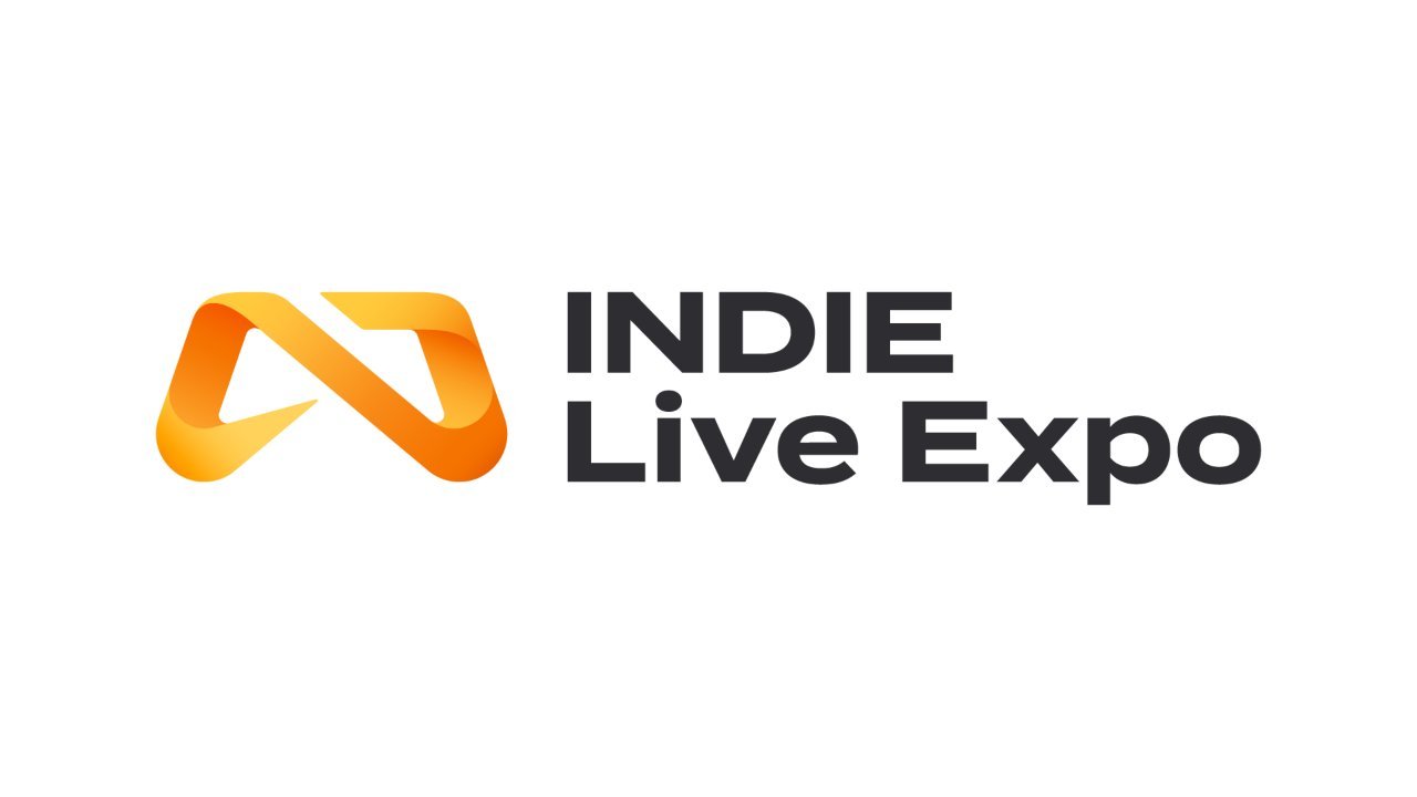 Indie Live Expo yellow and white logo