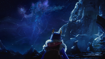 Cosmic Taric with blue celestial skin