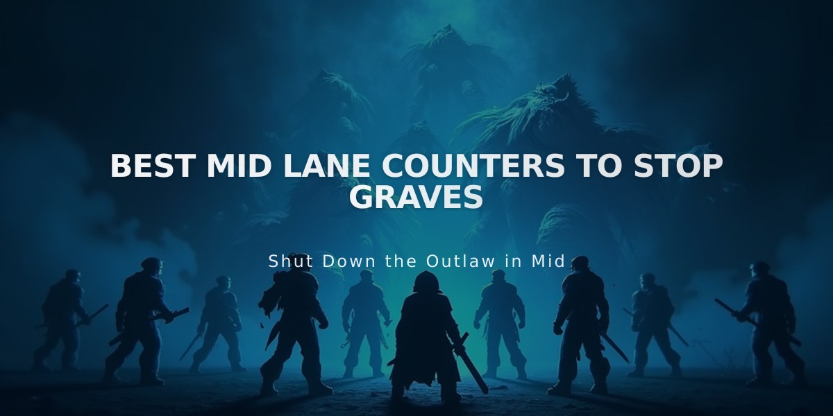 Best Mid Lane Counters to Stop Graves