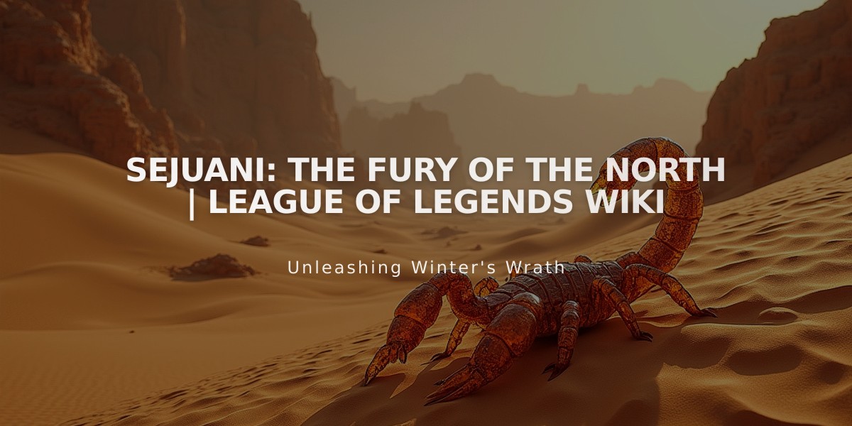 Sejuani: The Fury of the North | League of Legends Wiki