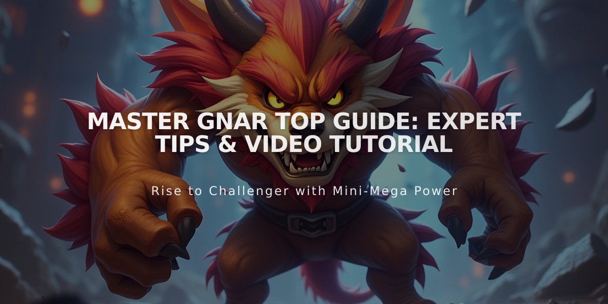 Master Gnar Top Guide: Expert Tips & Video Tutorial