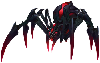 Spider Queen Elise in combat stance