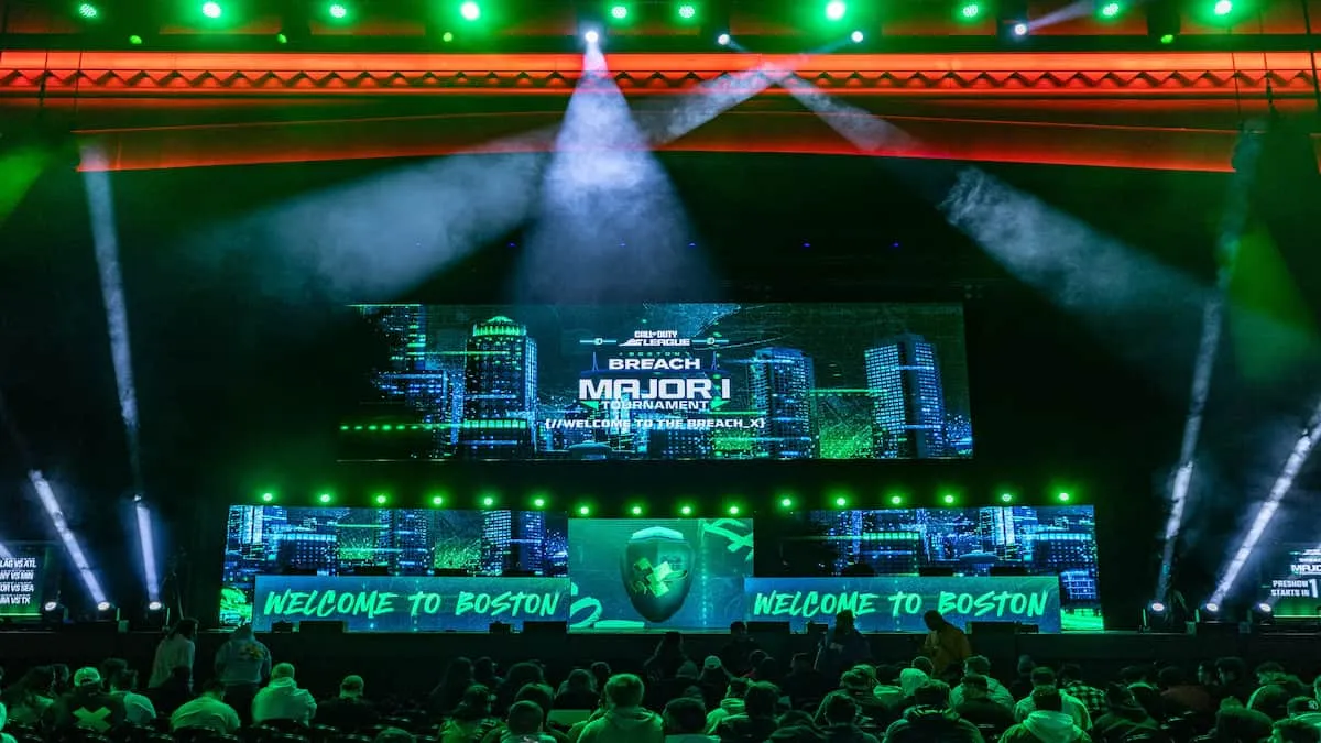 CDL Major 1 Boston esports stage