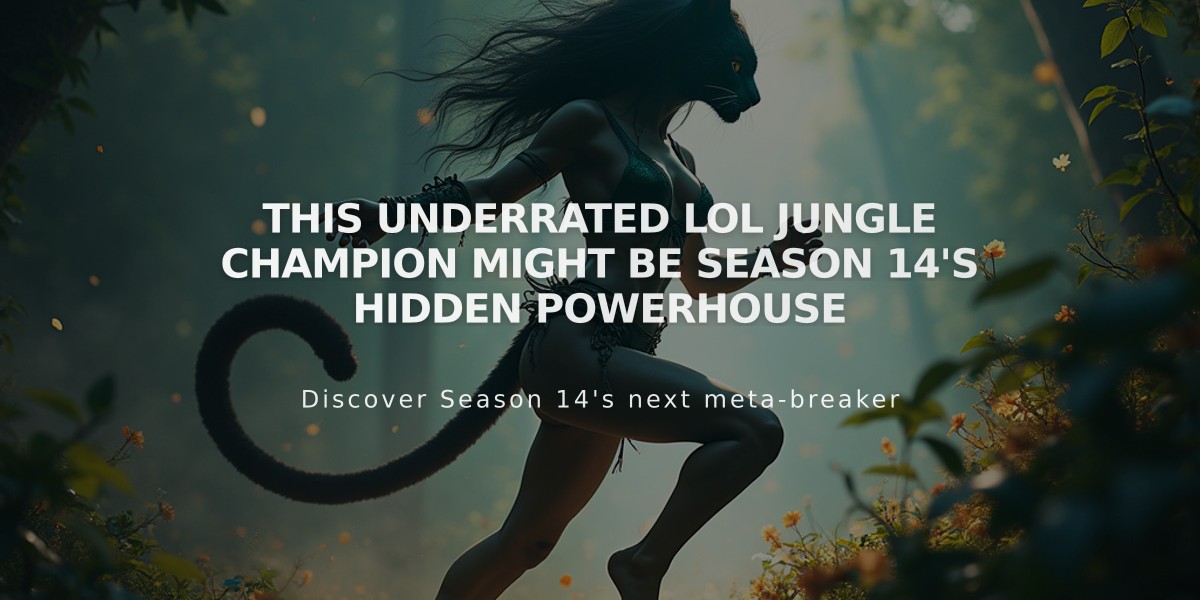 This underrated LoL jungle champion might be Season 14's hidden powerhouse