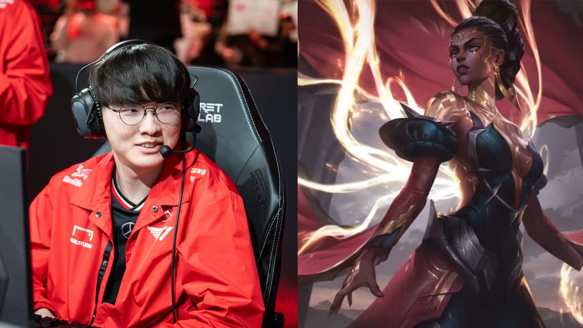 Faker, pro League of Legends player