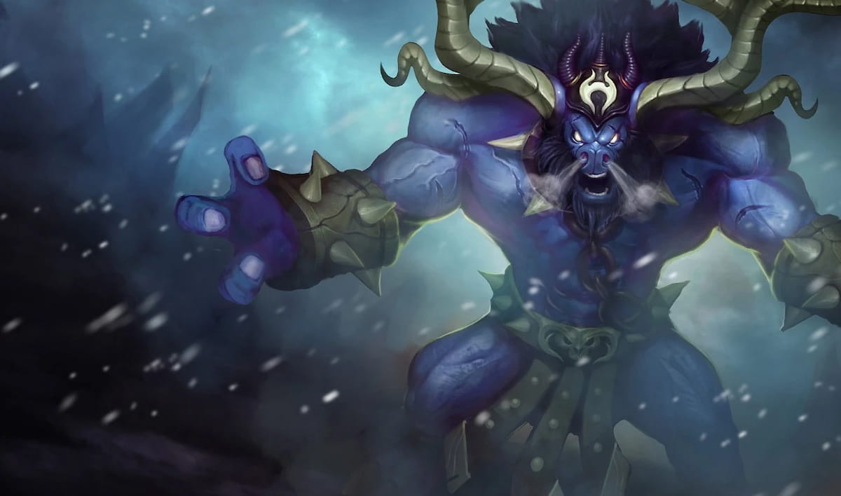 Alistar in League Unchained splash art