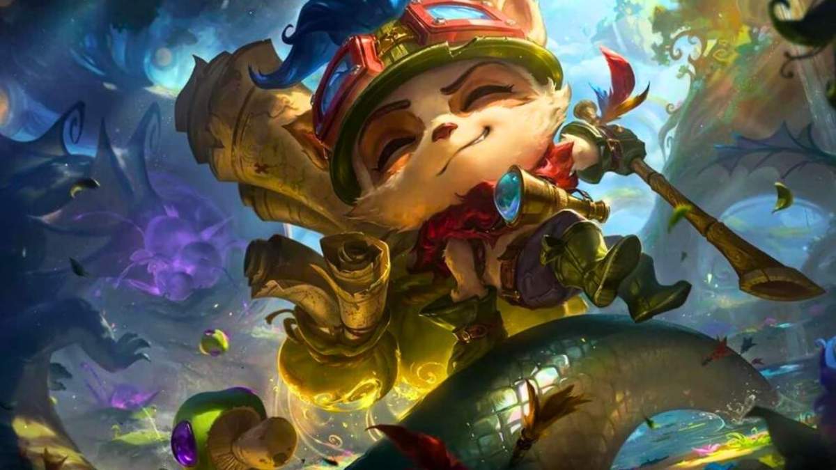 Teemo's new base skin in LoL