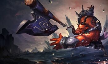 Dr. Mundo Rageborn skin splash art